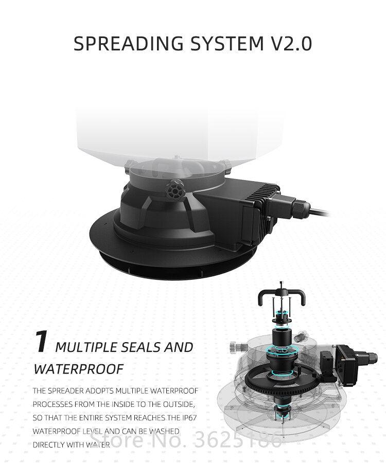EFT Spreader System V2.0 - EPS220 EPS240 20L 20KG 40L 40KG Farm Drone Seed Fertilizer Spreader System For 410 G420 G616 G610 G626 630 Agriculture Drone 6 EFT Spreader System V2.0 - EPS220 EPS240 20L 20KG 40L 40KG Farm Drone Seed Fertilizer Spreader System For 410 G420 G616 G610 G626 630 Agriculture Drone - صورة EFT Spreader System V2.0 - EPS220 EPS240 20L 20KG 40L 40KG Farm Drone Seed Fertilizer Spreader System For 410 G420 G616 G610 G626 630 Agriculture Drone - صورة 6