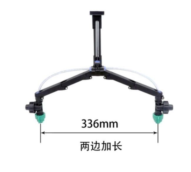 EFT Plant Protection UAV Y-typed Bi-Nozzle - Y Double Head Atomization Sprayers Extension Rod for RC Agricultural Spraying Drone Accessories - صورة EFT Plant Protection UAV Y-typed Bi-Nozzle - Y Double Head Atomization Sprayers Extension Rod for RC Agricultural Spraying Drone Accessories - صورة 4