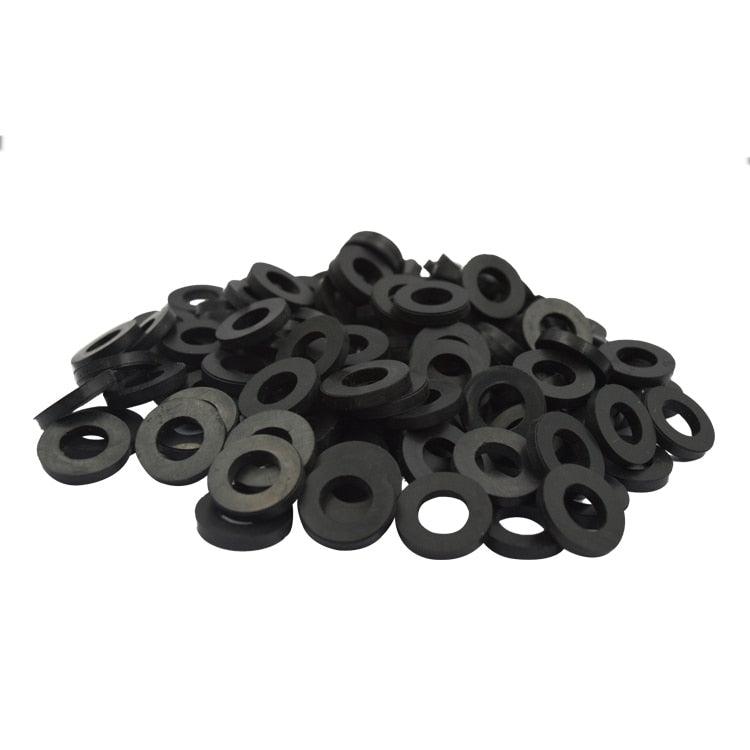 Nozzle Sealing Washers Rubber - 50PCS EPDM Seals Flat Gasket O-ring Grommet Sprayer Nozzle Sealing Washers Rubber Accessories for RC Plant Protection UAV Drone