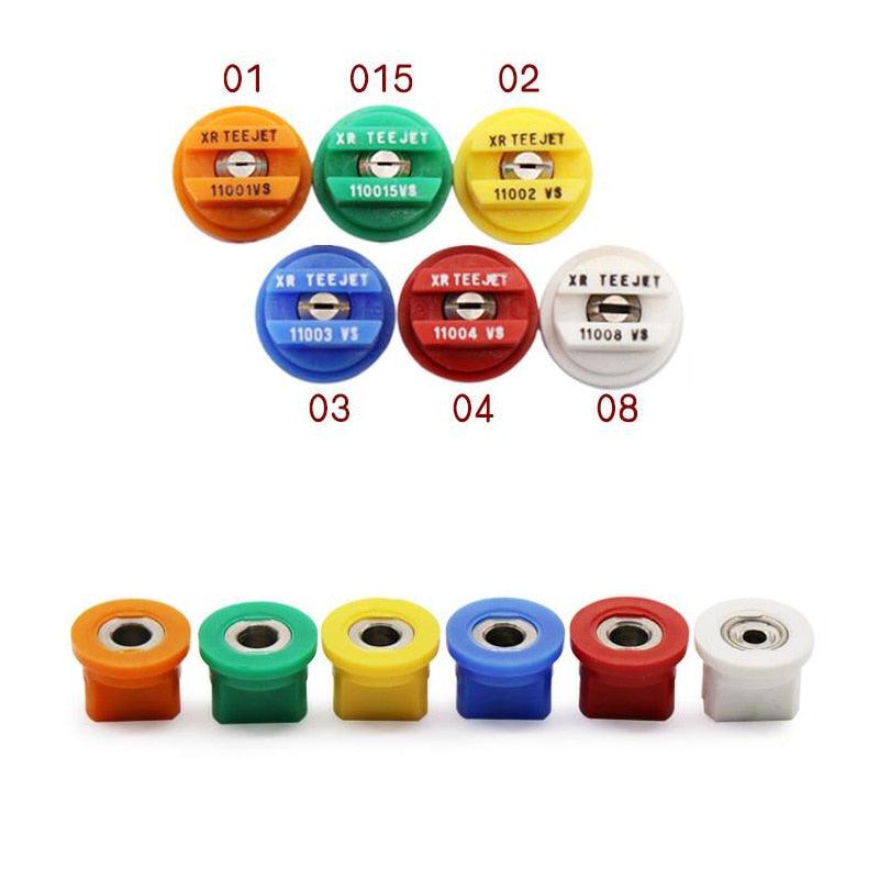 1pcs Teejet Nozzle Flat Spray Nozzle  - 01 015 Tip Boom Spray Nozzle 110degree Flat Fan Nozzle T20 T16  Agriculture Spray Drone Nozzle - صورة 1pcs Teejet Nozzle Flat Spray Nozzle  - 01 015 Tip Boom Spray Nozzle 110degree Flat Fan Nozzle T20 T16  Agriculture Spray Drone Nozzle - صورة 4