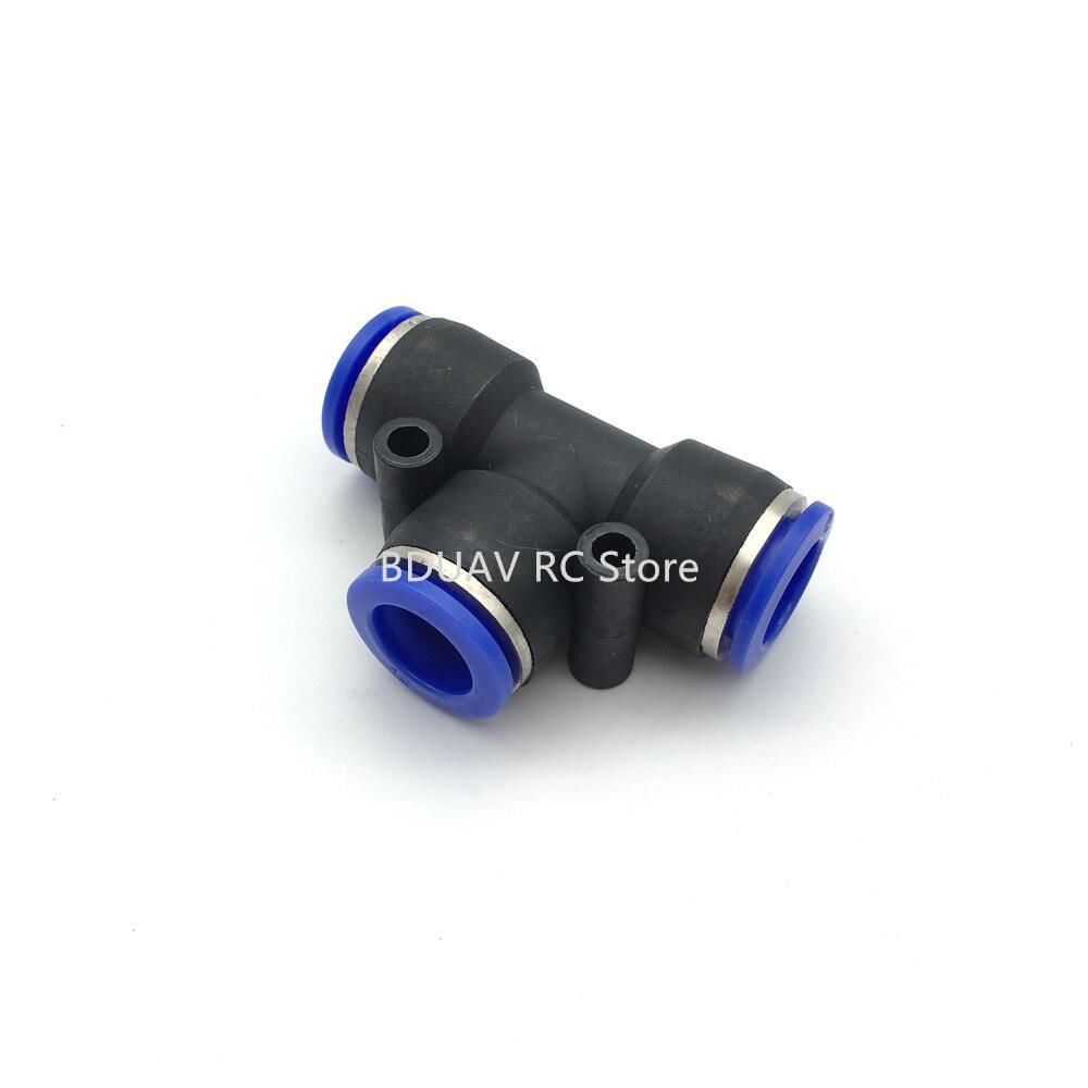 T-Type Air Tube Quick Connector - 20 pcs 8 mm 12 mm Plastic Pneumatic Tee Fitting T-Type Air Tube Quick Connector for Agricultural Drones 8 T-Type Air Tube Quick Connector - 20 pcs 8 mm 12 mm Plastic Pneumatic Tee Fitting T-Type Air Tube Quick Connector for Agricultural Drones - صورة T-Type Air Tube Quick Connector - 20 pcs 8 mm 12 mm Plastic Pneumatic Tee Fitting T-Type Air Tube Quick Connector for Agricultural Drones - صورة 8