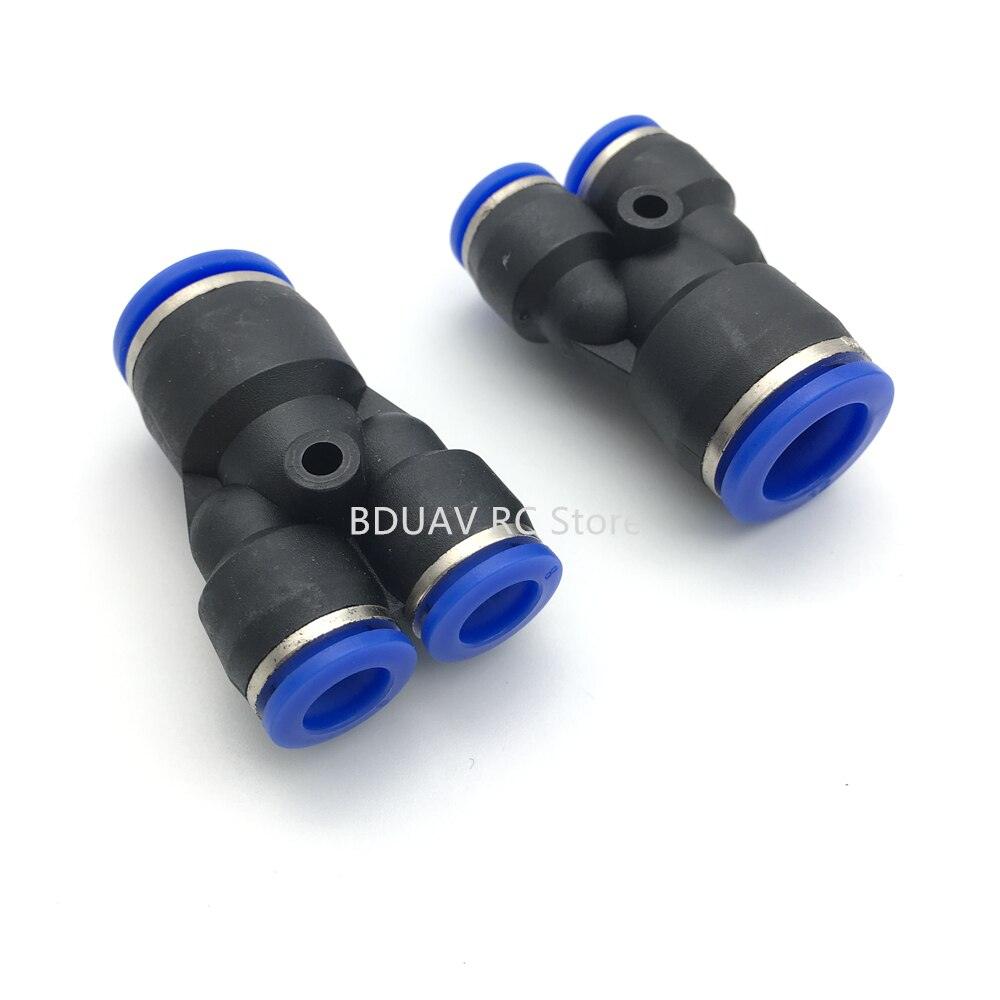 Y-type Trachea Quick Connector - 20pcs 8mm 12mm Y-type tee/trachea quick connector for agricultural plant protection drone Agriculture Drone Accessories 5 Y-type Trachea Quick Connector - 20pcs 8mm 12mm Y-type tee/trachea quick connector for agricultural plant protection drone Agriculture Drone Accessories - Image 5