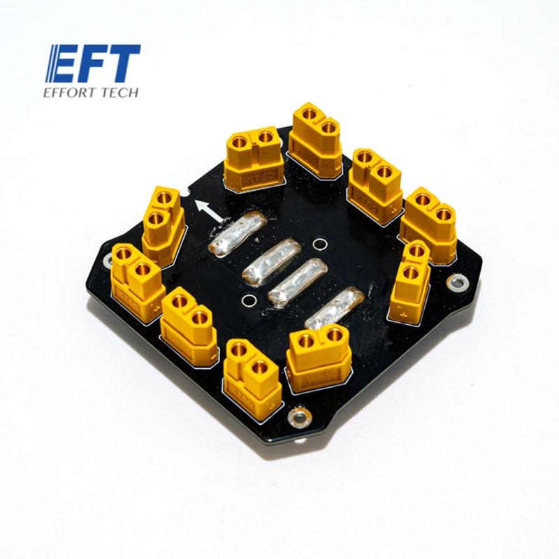 EFT Power Distribution Board - 4-axis 6-axis PDB Suitable for E410P E416P E610P E616P AS150U Male Power Cord EFT Agricultural Drone Accessories - Image 9