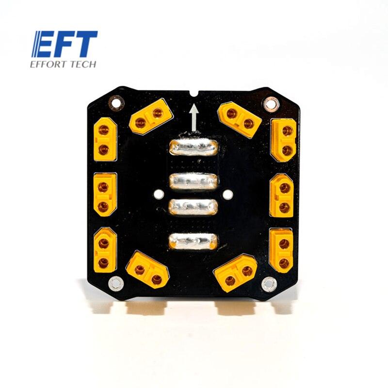 EFT Power Distribution Board - 4-axis 6-axis PDB Suitable for E410P E416P E610P E616P AS150U Male Power Cord EFT Agricultural Drone Accessories - Image 4