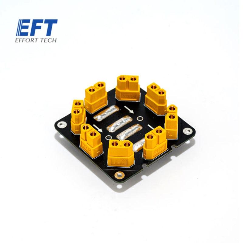 EFT Power Distribution Board - 4-axis 6-axis PDB Suitable for E410P E416P E610P E616P AS150U Male Power Cord EFT Agricultural Drone Accessories - Image 3
