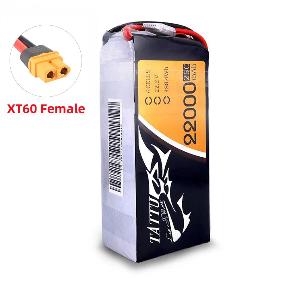 TATTU 22000mAh Battery For Agricultural Drone - 22.2V 6S 488wh LiPO Battery Burst 25C for Big Load Multirotor FPV Drone Hexacopter Octocopter Agriculture Sprayer Drone Accessories - Image 9