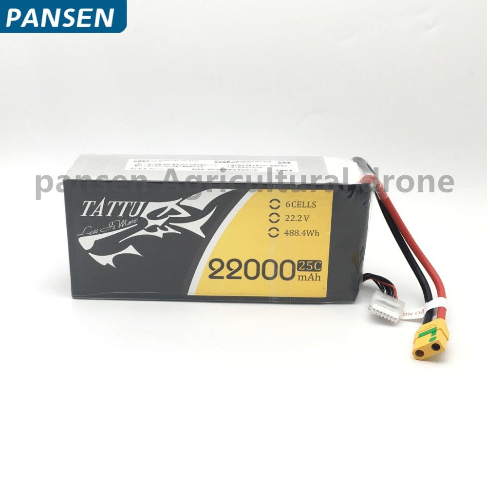 TATTU 22000mAh Battery For Agricultural Drone - 22.2V 6S 488wh LiPO Battery Burst 25C for Big Load Multirotor FPV Drone Hexacopter Octocopter Agriculture Sprayer Drone Accessories - Image 3