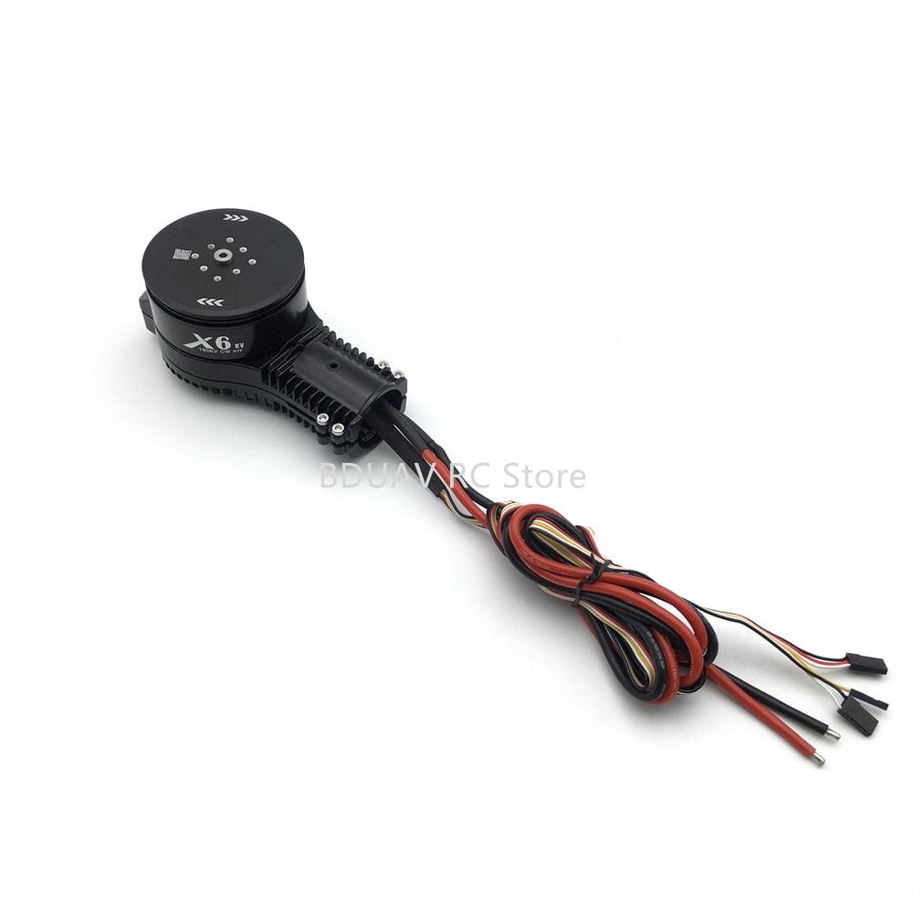 Hobbywing X6 Power System - 1set  Original for 10KG 10L EFT E610P Agriculture Drone motor ESC propeller and 30mm tube adapter — изображение 5