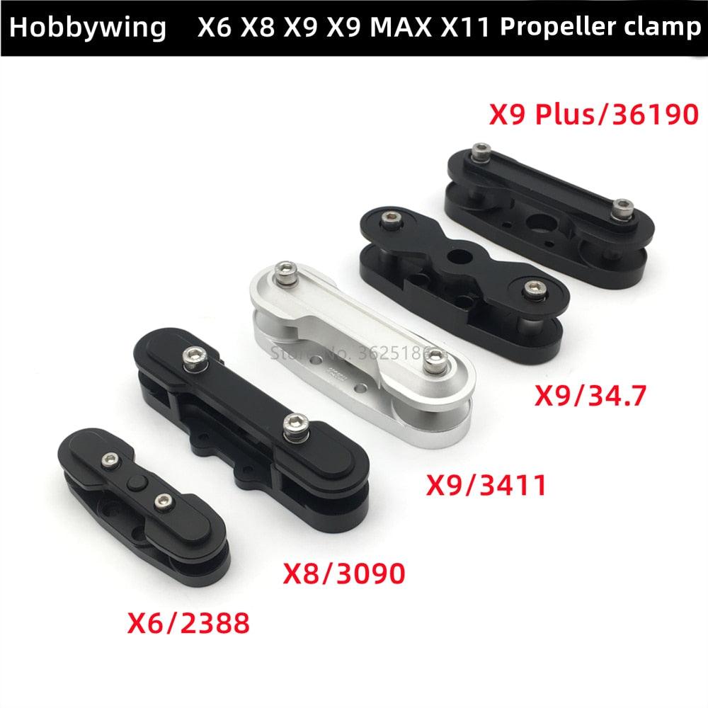 Original Hobbywing 2388 3090 3411 34.7 36120 36190 40132  41135 propeller CW CCW Clamp for X6 X8 X9 X9 Plus X9 MAX X11 motor - Image 4