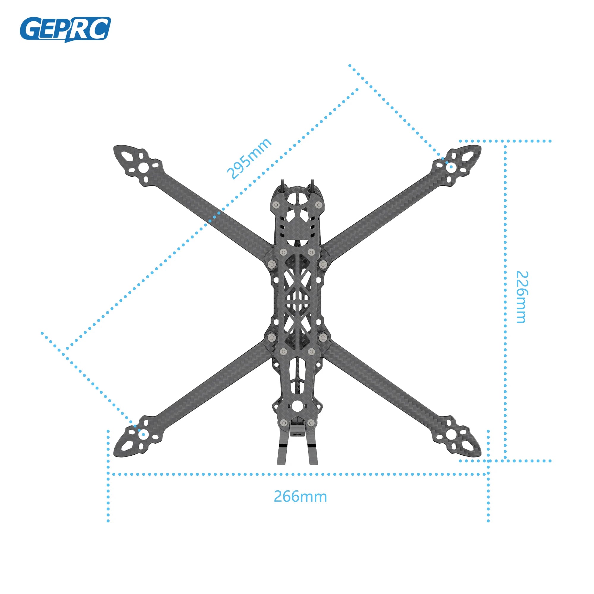 GEPRC GEP-Mark4-7 Frame - 7Inch Parts Propeller Accessory Base Quadcopter FPV Freestyle RC Racing Drone Long Haul Flight 3 GEPRC GEP-Mark4-7 Frame - 7Inch Parts Propeller Accessory Base Quadcopter FPV Freestyle RC Racing Drone Long Haul Flight — изображение 3