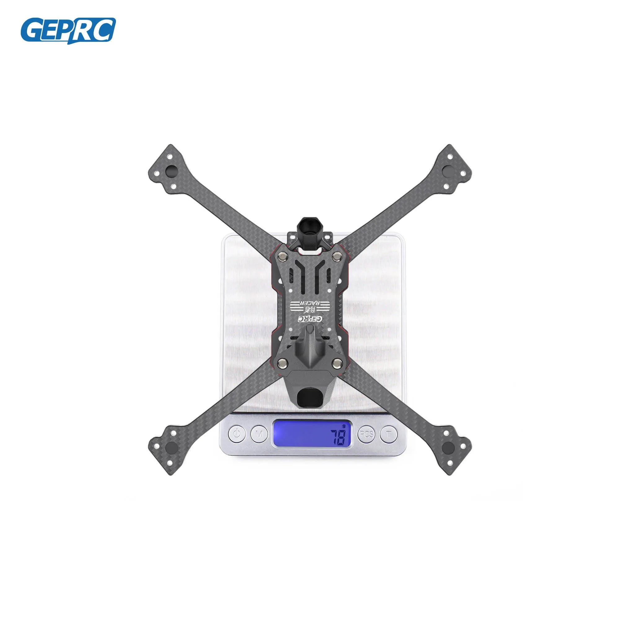 GEPRC Racer Frame Parts - Racing Frame 3D Shark Fin 7075 Aviation Aluminum Alloy Splint FPV Quadcopter DIY RC for Drone 7 GEPRC Racer Frame Parts - Racing Frame 3D Shark Fin 7075 Aviation Aluminum Alloy Splint FPV Quadcopter DIY RC for Drone — изображение 7