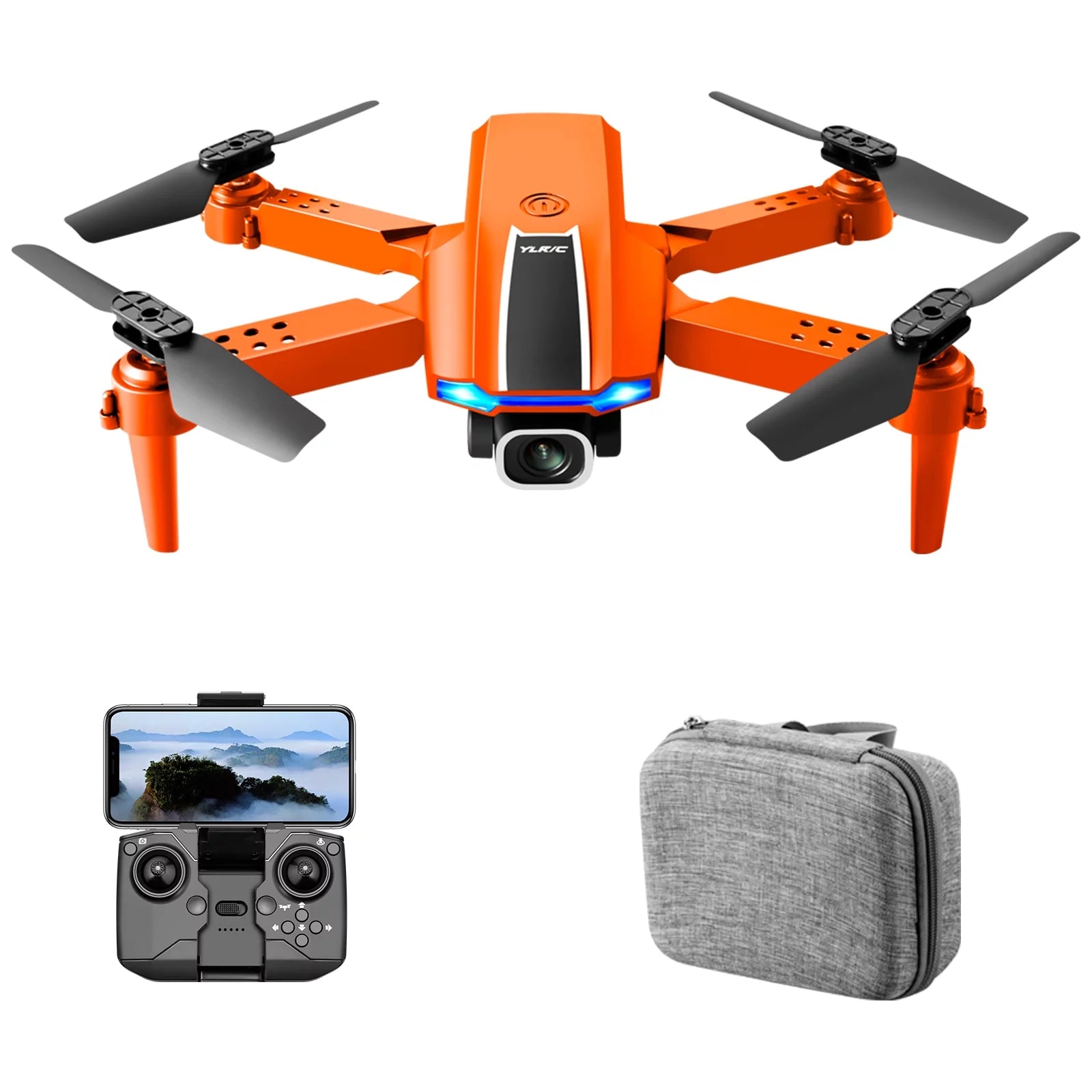 YLRC S65 Drone - 4K HD Camera WiFi Headless Mode 2.4GHz Foldable Quadcopter Toys Real-time transmission Helicopter Toys 1 YLRC S65 Drone - 4K HD Camera WiFi Headless Mode 2.4GHz Foldable Quadcopter Toys Real-time transmission Helicopter Toys