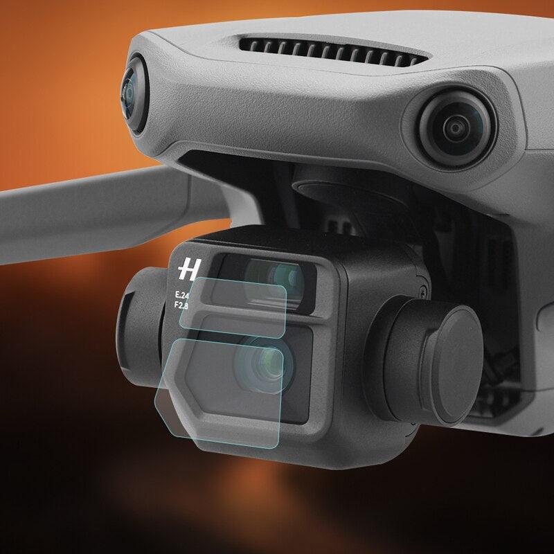 Tempered Glass Lens Protective Film for DJI Mavic 3/Cine Drone Hasselblad 4/3 CMOS Gimbal Camera Dust-proof Protector Accessory 2 Tempered Glass Lens Protective Film for DJI Mavic 3/Cine Drone Hasselblad 4/3 CMOS Gimbal Camera Dust-proof Protector Accessory - Image 2