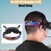 Head Strap For DJI FPV Goggles 2/V2 - Adjustable Elastic Band Colorful Headband for DJI AVATA/FPV Combo Drone RC Accessories — изображение 3