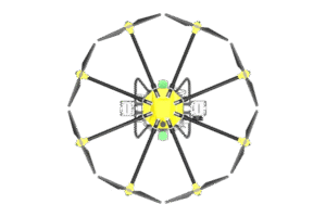 H160 Agricultural Drone - 8 Axis 72L 82L Spray / 80KG Spread X8 Motor Skydroid H12 14S 42000mAh Battery Agri Drone