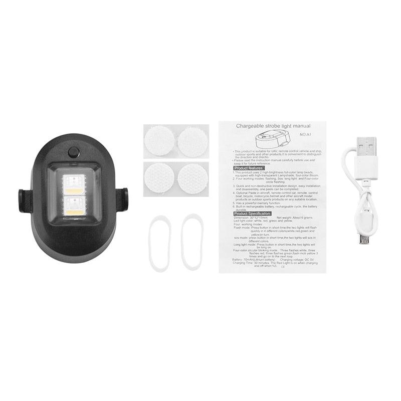 Universal Strobe Light for DJI MAVIC PRO/2/3/SE/MINI 2/MINI 1/AIR/AIR 2/FPV/FIMI X8 SE Drone Flash Lamp Night Flight Light 2 Universal Strobe Light for DJI MAVIC PRO/2/3/SE/MINI 2/MINI 1/AIR/AIR 2/FPV/FIMI X8 SE Drone Flash Lamp Night Flight Light — изображение 2