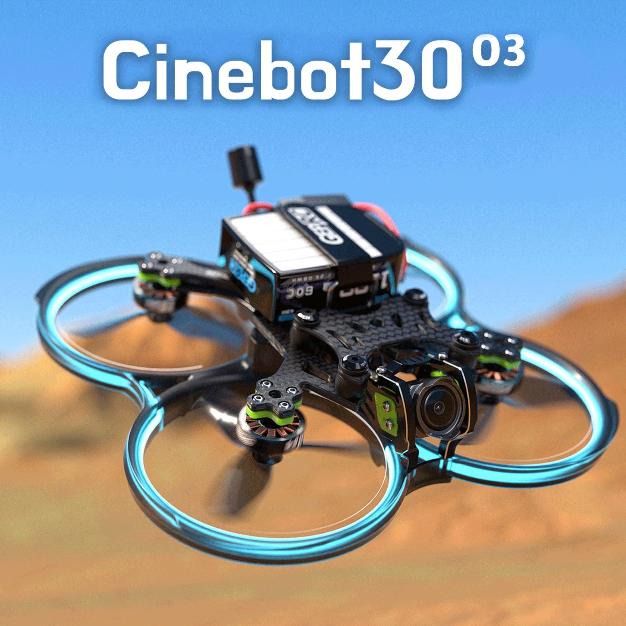 GEPRC Cinebot30 FPV Drone HD O3 System 6S 2450KV VTX O3 Air Unit 4K 60fps Video 155 Wide-angle RC FPV Quadcopter Freestyle Drone 1 GEPRC Cinebot30 FPV Drone HD O3 System 6S 2450KV VTX O3 Air Unit 4K 60fps Video 155 Wide-angle RC FPV Quadcopter Freestyle Drone