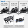 GEPRC Cinebot25 S HD Wasp FPV Drone - 2.5inch Racing Freestyle Quadcopter TAKER G4 45A AIO FC 1505 4300KV Motor RC Runcam Link VTX - Image 5
