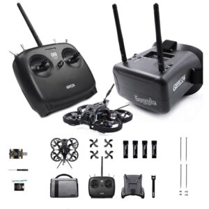 GEPRC TinyGO 4K FPV Whoop RTF - 4.3inch Goggles Mini Indoor Traversing Machine 79mm Drone GR8 Remote Controller