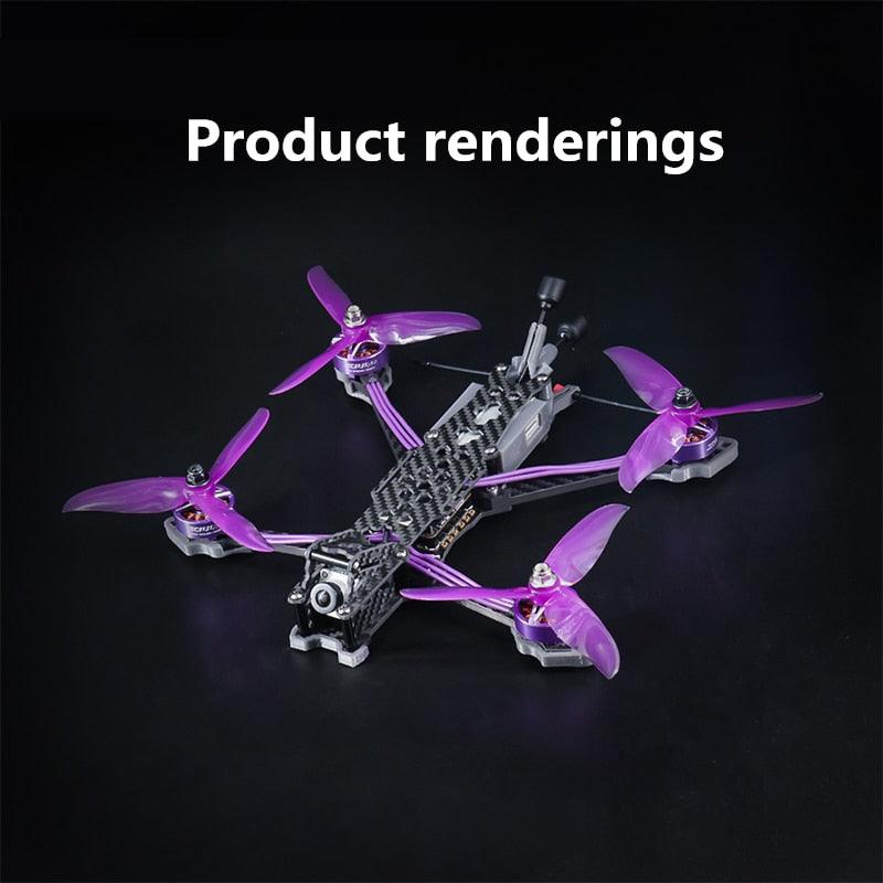 Avenger 5inch FPV frame Kit - HD Frame fpv drone frame quadcopter Protection Dji HD Digital System fpv kit DIY new year gifts 2023 4 Avenger 5inch FPV frame Kit - HD Frame fpv drone frame quadcopter Protection Dji HD Digital System fpv kit DIY new year gifts 2023 - Image 4