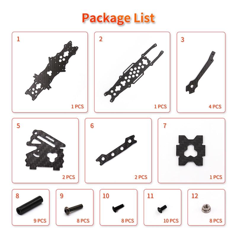 Avenger 5inch FPV frame Kit - HD Frame fpv drone frame quadcopter Protection Dji HD Digital System fpv kit DIY new year gifts 2023 6 Avenger 5inch FPV frame Kit - HD Frame fpv drone frame quadcopter Protection Dji HD Digital System fpv kit DIY new year gifts 2023 - Image 6