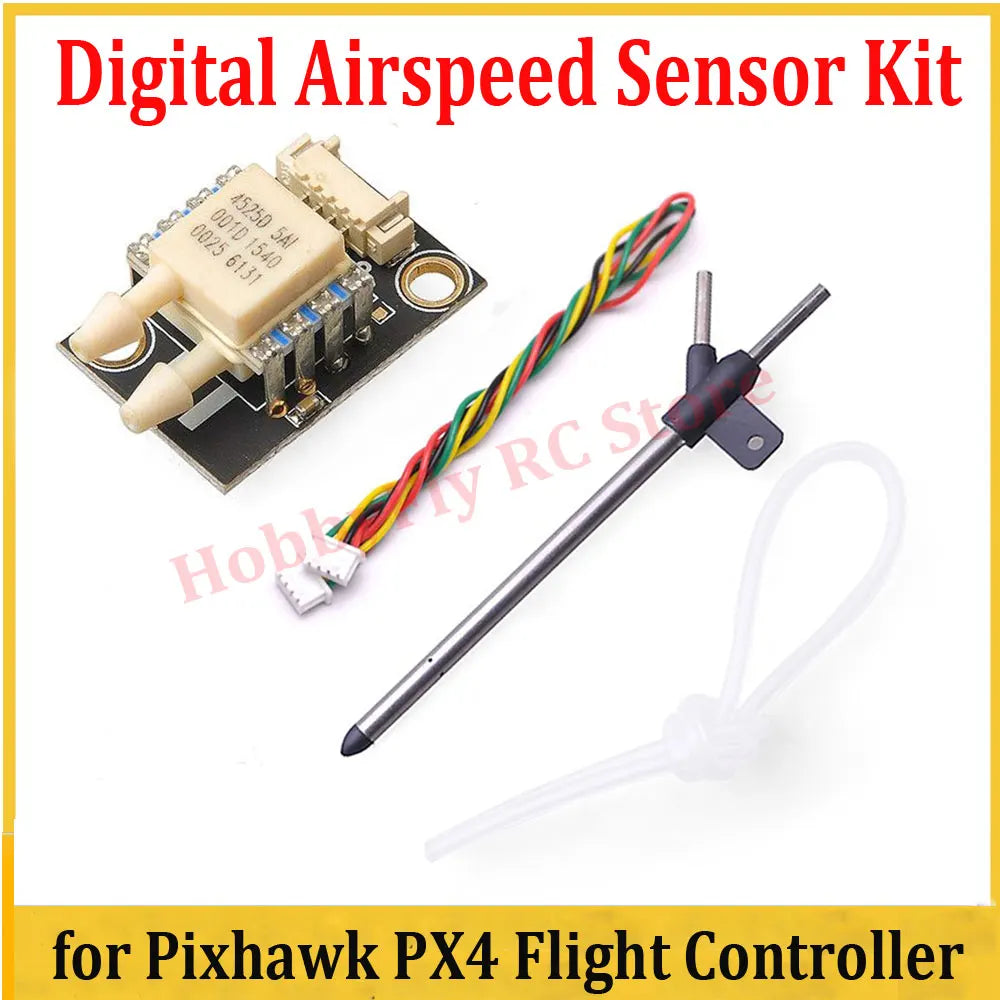 Pixhawk PX4 Digital Airspeed Sensor Kit - Differential PITOT Pitot Tube Air Speed Meter for Pixhawk Autopilot Flight Controller 2 Pixhawk PX4 Digital Airspeed Sensor Kit - Differential PITOT Pitot Tube Air Speed Meter for Pixhawk Autopilot Flight Controller — изображение 2