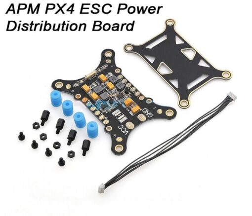 APM / PIXHAWK / PX4 5 in 1 PDB - Super Shock Absorber Integrated Power Module ESC Power Distribution Board 5V & 12V BEC - Image 3