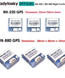 GPS Dual Module for MINI F3 F4 - BN-220 BN220 / BN-880 BN880 Flight Control GPS Dual Module for MINI F3 F4 / APM Pixhawk RC Racing FPV Drone Airplane Quadcopter