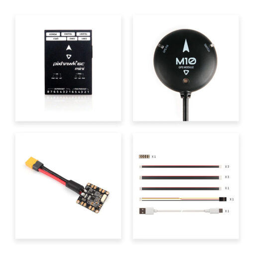 Holybro Pixhawk 6C Mini Flight Control - FC With M02 M06 Power Module and M8N M9N M10 GPS For Rc autonomous vehicle/Quadcopter/Airplane/Drone - Image 8