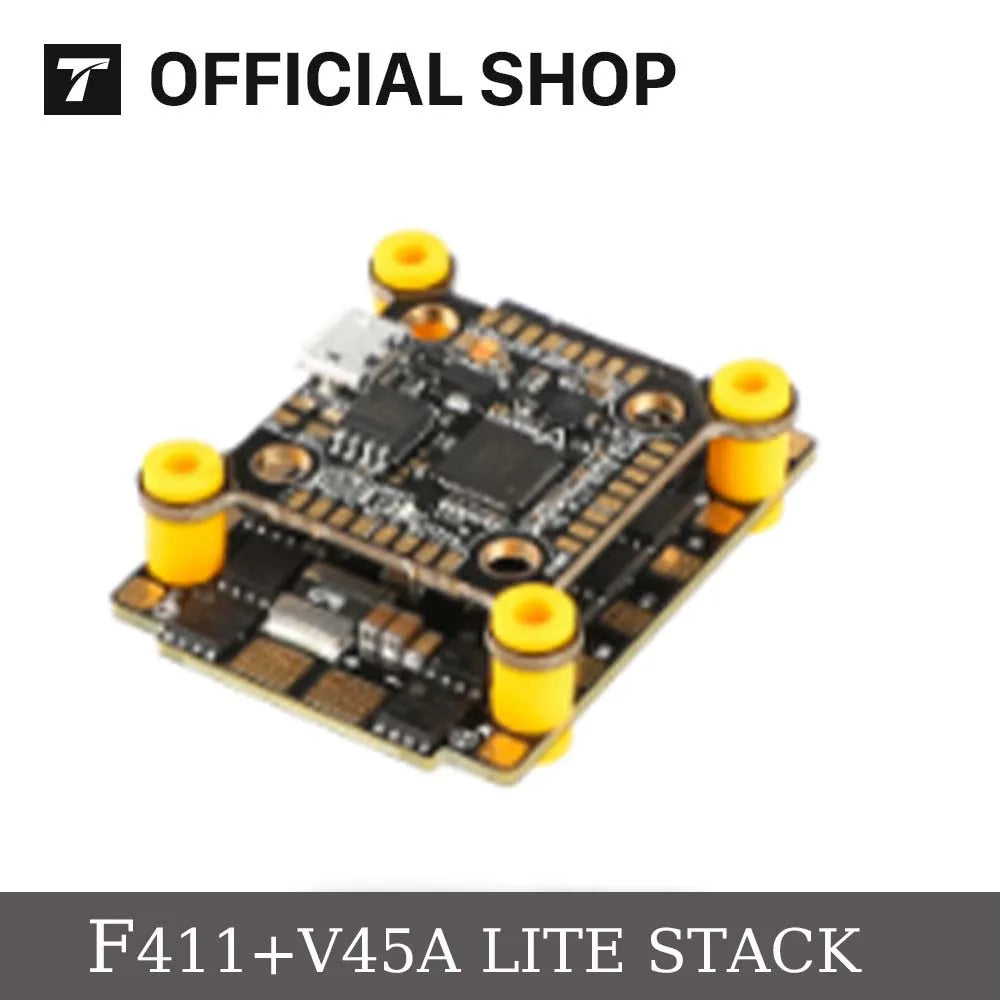 T-Motor F411+V45A LITE STACK For FPV RC Drone Freestyle Racing Quadcopter 3 T-Motor F411+V45A LITE STACK For FPV RC Drone Freestyle Racing Quadcopter — изображение 3