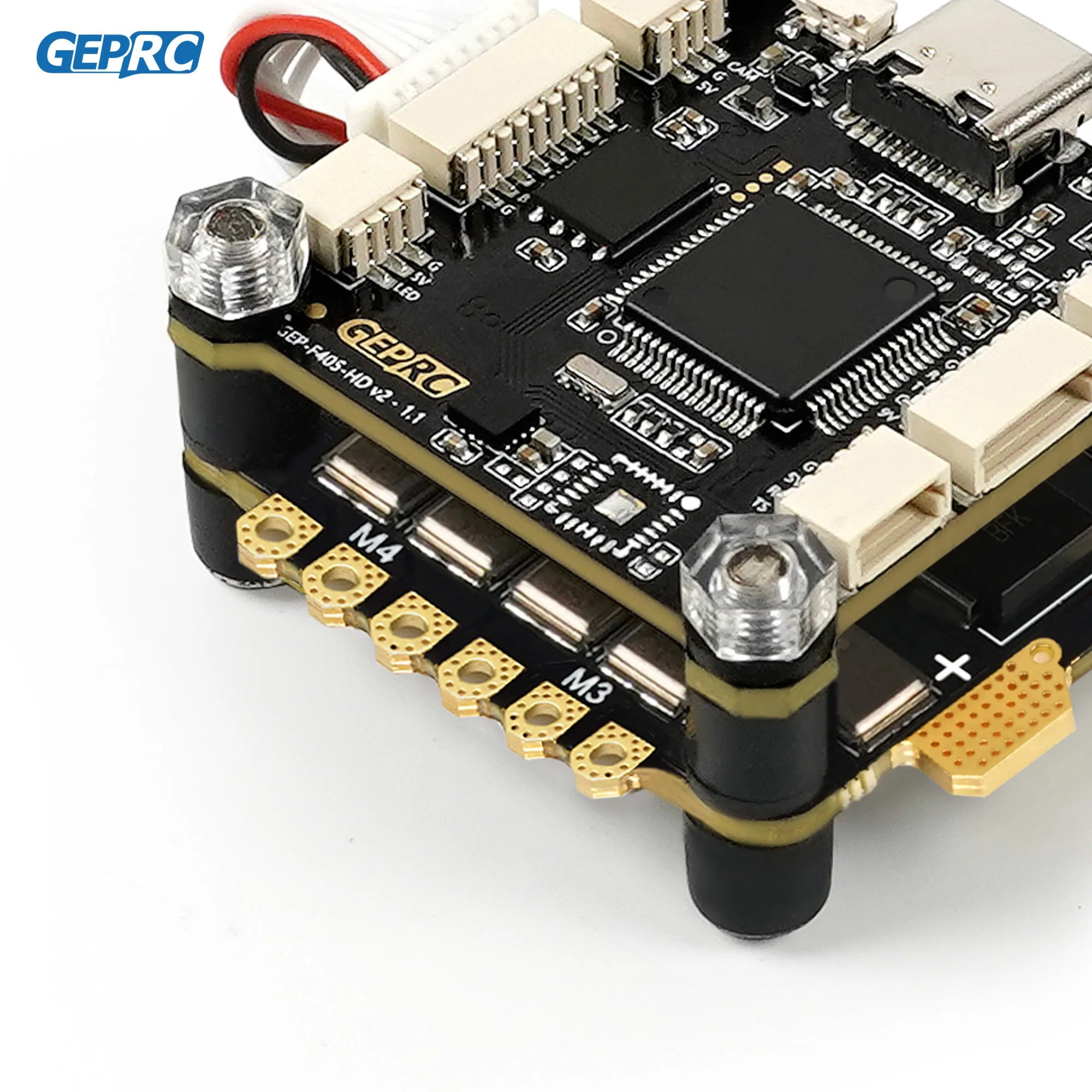 GEPRC TAKER F405 BL32 70A STACK- ESC Flight Controller Chip 16M Black Box Analyze Record Flight Data Plug Play Racing FPV Drone 2 GEPRC TAKER F405 BL32 70A STACK- ESC Flight Controller Chip 16M Black Box Analyze Record Flight Data Plug Play Racing FPV Drone — изображение 2