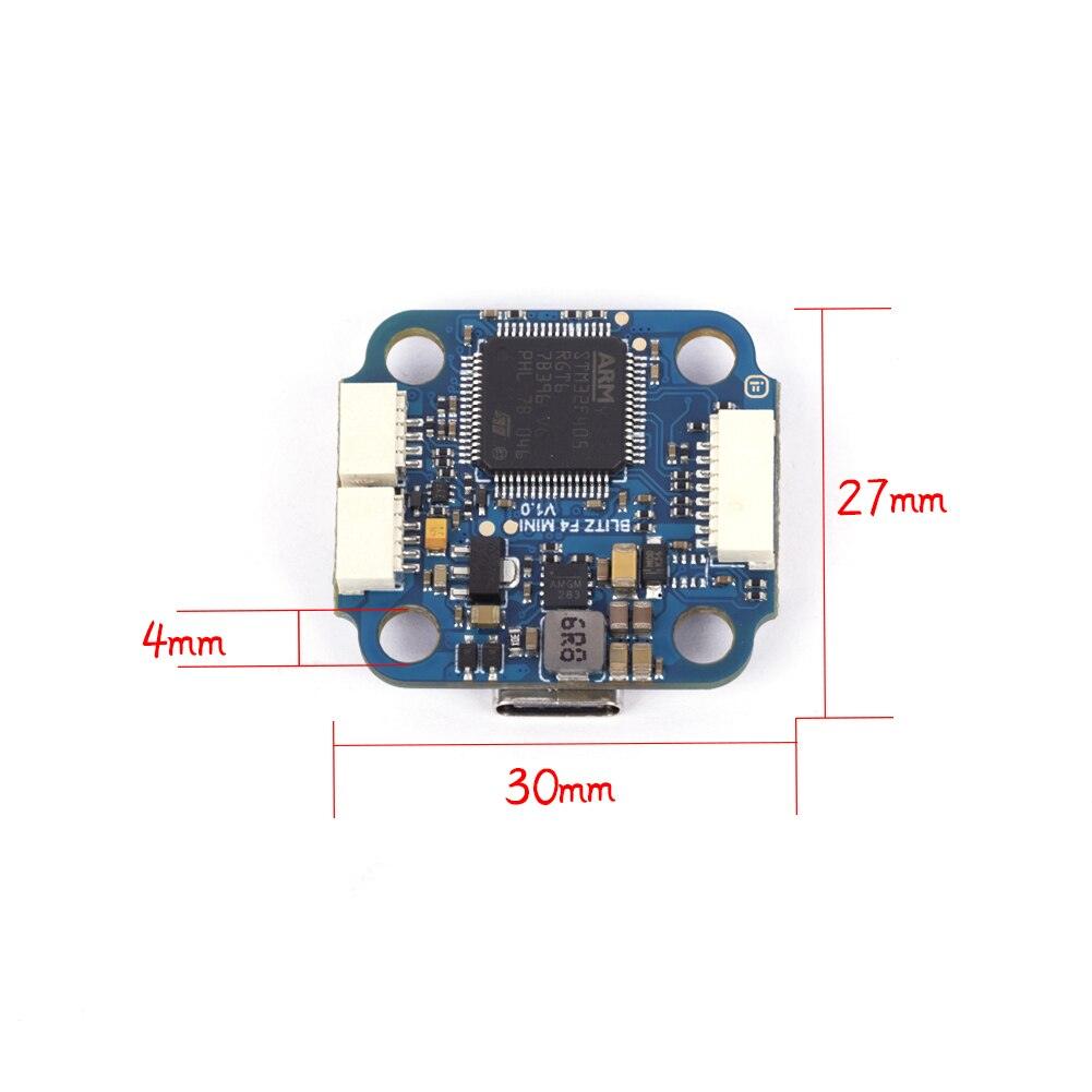 iFlight BLITZ Mini F4 Flight Controller with 20*20mm/φ4 mounting hole for FPV 3 iFlight BLITZ Mini F4 Flight Controller with 20*20mm/φ4 mounting hole for FPV — изображение 3