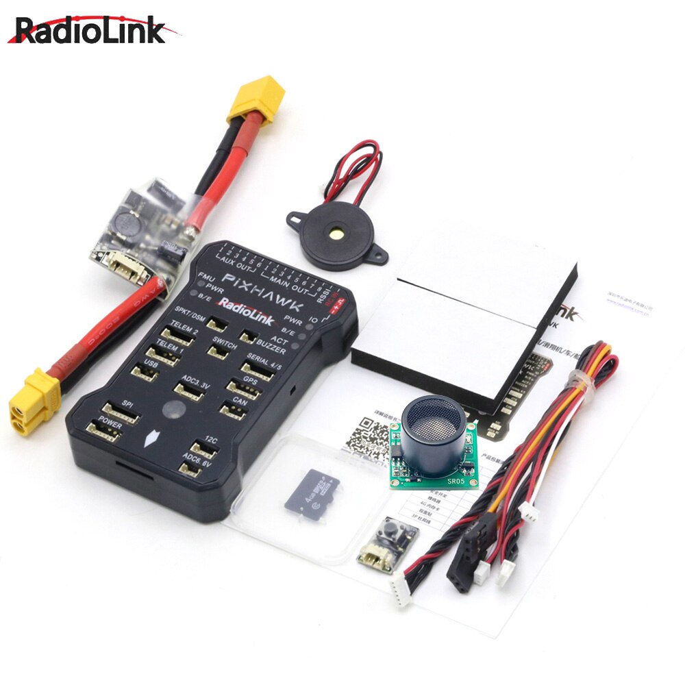 Radiolink Pixhawk PIX APM Flight Controller - With M8N GPS Buzzer 4G SD Card Telemetry Module For RC FPV Drone Quadrocopter Toys 7 Radiolink Pixhawk PIX APM Flight Controller - With M8N GPS Buzzer 4G SD Card Telemetry Module For RC FPV Drone Quadrocopter Toys - Image 7