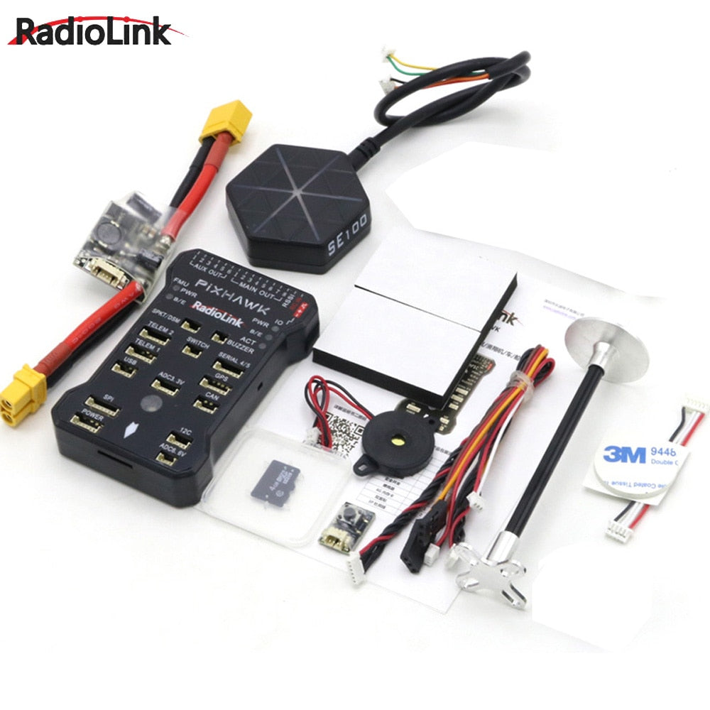 Radiolink Pixhawk PIX APM Flight Controller - With M8N GPS Buzzer 4G SD Card Telemetry Module For RC FPV Drone Quadrocopter Toys 6 Radiolink Pixhawk PIX APM Flight Controller - With M8N GPS Buzzer 4G SD Card Telemetry Module For RC FPV Drone Quadrocopter Toys - Image 6
