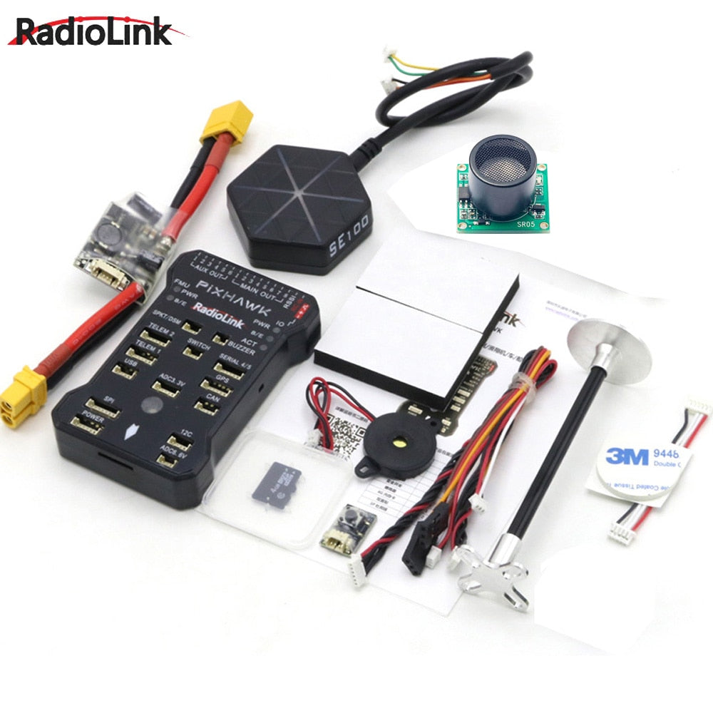 Radiolink Pixhawk PIX APM Flight Controller - With M8N GPS Buzzer 4G SD Card Telemetry Module For RC FPV Drone Quadrocopter Toys 5 Radiolink Pixhawk PIX APM Flight Controller - With M8N GPS Buzzer 4G SD Card Telemetry Module For RC FPV Drone Quadrocopter Toys - Image 5