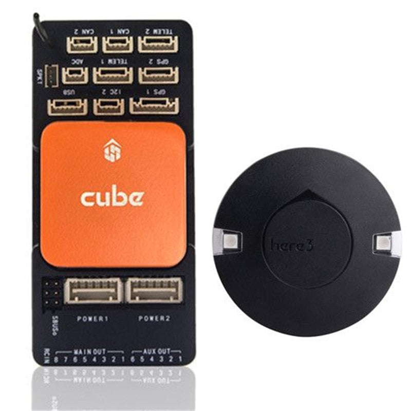 HEX Pixhawk 2.1 Cube Orange Standard Set - W/ Here 3 GPS & ADS-B Carrier Flight Control Board 1 HEX Pixhawk 2.1 Cube Orange Standard Set - W/ Here 3 GPS & ADS-B Carrier Flight Control Board