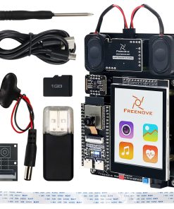 Freenove Development Kit for ESP32-S3 (Compatible with Arduino IDE), Camera Wireless Speakers Heart Rate Sensor Touch Screen