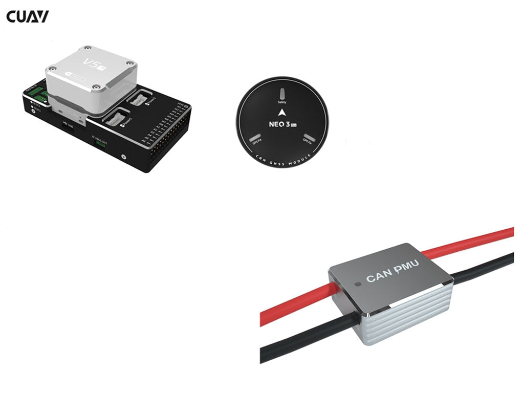 CUAV Pixhawk Drone Fpv V5+ Flight Controller NEO 3 Pro GPS And CAN Power PMU Module Combo 3 CUAV Pixhawk Drone Fpv V5+ Flight Controller NEO 3 Pro GPS And CAN Power PMU Module Combo - صورة CUAV Pixhawk Drone Fpv V5+ Flight Controller NEO 3 Pro GPS And CAN Power PMU Module Combo - صورة 3