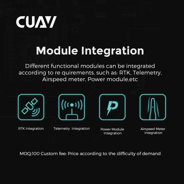 CUAV Open Source Aircraft Flight Controller Baseboard Module Integration Customized - Image 3