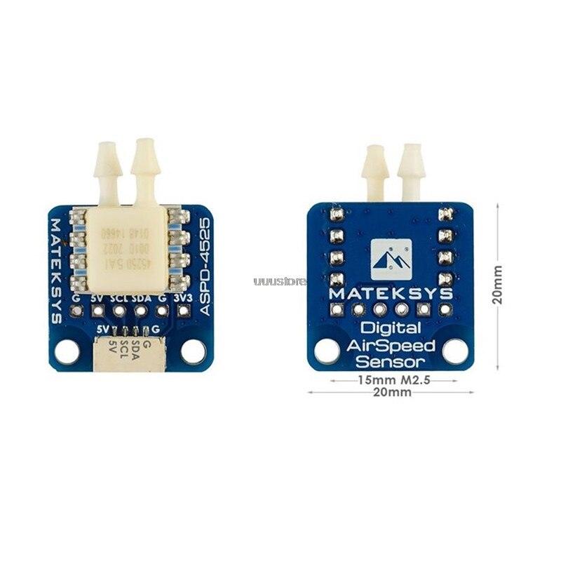 Matek Systems ASDP-4525 Flight control sensor - digital Airspeed Sensor for F4 F7 F722 765 WING IANV Flight Controller 2 Matek Systems ASDP-4525 Flight control sensor - digital Airspeed Sensor for F4 F7 F722 765 WING IANV Flight Controller — изображение 2