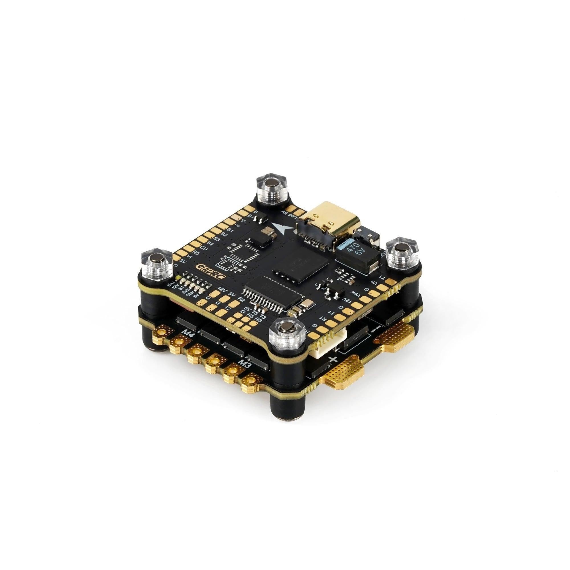 GEPRC SPAN F722-BT-HD V2 Stack - Flight Controller Stack F7 BL32 50A 96K 4IN1 ESC SUPPORT BLUETOOTH PARAMETER TUNING