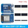 D1 Mini TYPE-C/MICRO ESP8266 ESP-12F CH340G V2 USB D1 Mini WIFI Development Board D1 Mini NodeMCU Lua IOT Board 3.3V With Pins — изображение 16