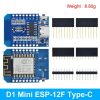 D1 Mini TYPE-C/MICRO ESP8266 ESP-12F CH340G V2 USB D1 Mini WIFI Development Board D1 Mini NodeMCU Lua IOT Board 3.3V With Pins — изображение 7