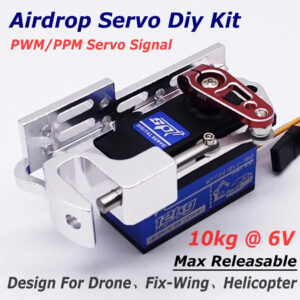 SKYTEAM 12kg Airdrop Servo Kit - Airdrop Switch Goods Air Release Device Multirotor Drone Airplane Airdrop DIY KIT