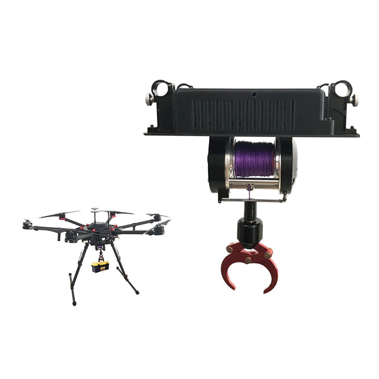F10 Industrial Drone Winch with 5KG Payload Hook 1 F10 Industrial Drone Winch with 5KG Payload Hook