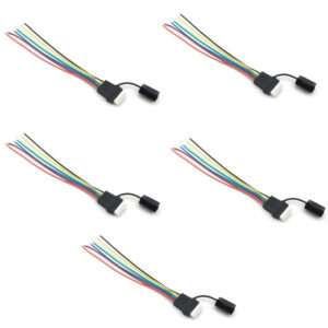 5PCS RC Aircraft 6S Balance Head with Cap Extension Charging Cable - Lead Cord 10cm DIY for TATTU Fullymax Herewin Lipo Battery
