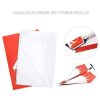 1pc Random Color Airplane Rc Folding Paper Model DIY Motor Power Rc Plane Kids Toy Airplane Model — изображение 3
