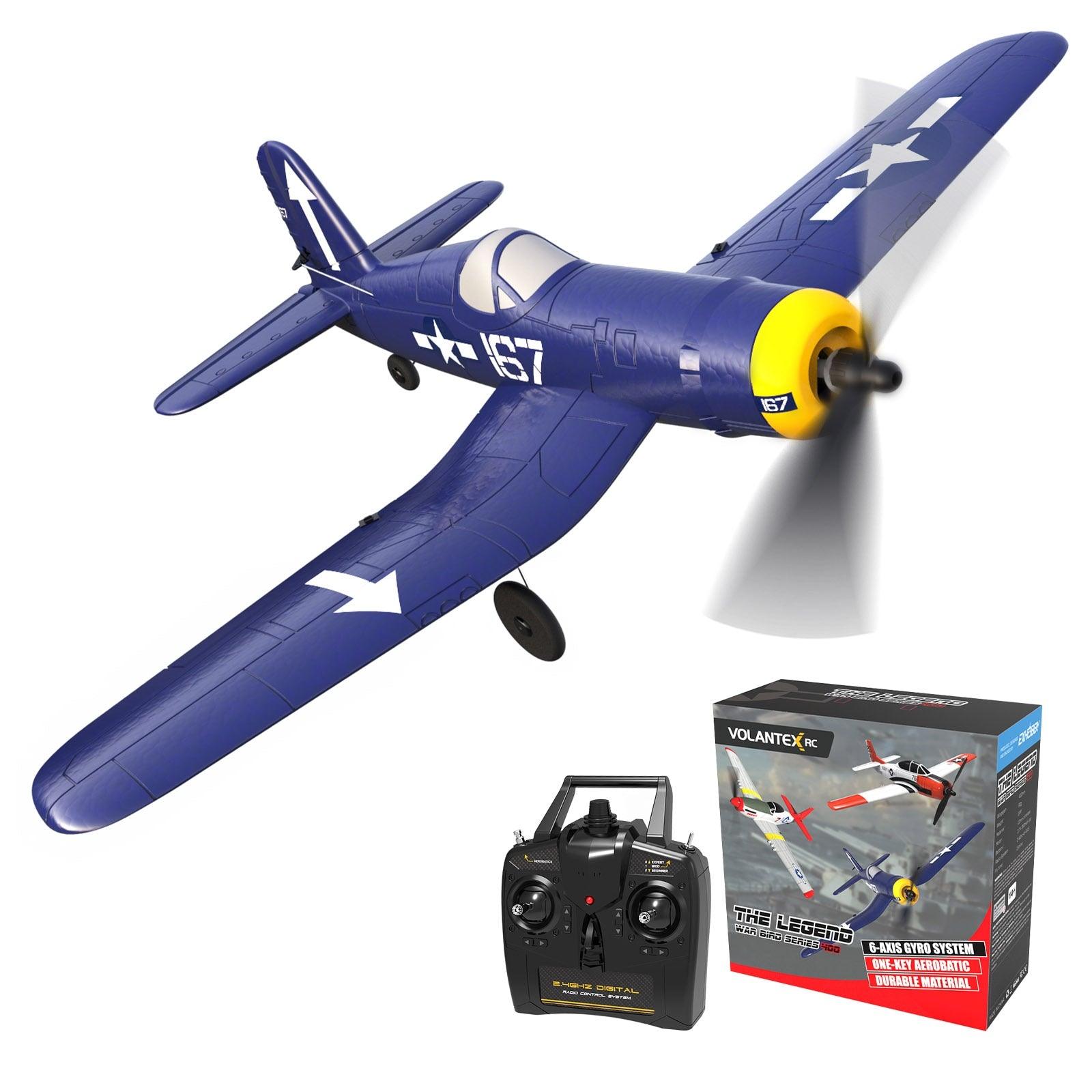 F4U Corsair RC Plane - EPP 761-8 400mm Wingspan RC Airplane One-key Aerobatic RTF Remote Control Aircraft Toys 1 F4U Corsair RC Plane - EPP 761-8 400mm Wingspan RC Airplane One-key Aerobatic RTF Remote Control Aircraft Toys