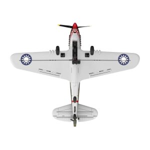 P-40 RC Aircraft P40 Fighter RC Plane - 400mm Wingspan 4CH 6-Axis Gyro One-Key U-Turn Aerobatic RTF RC Airplane Outdoor Toys