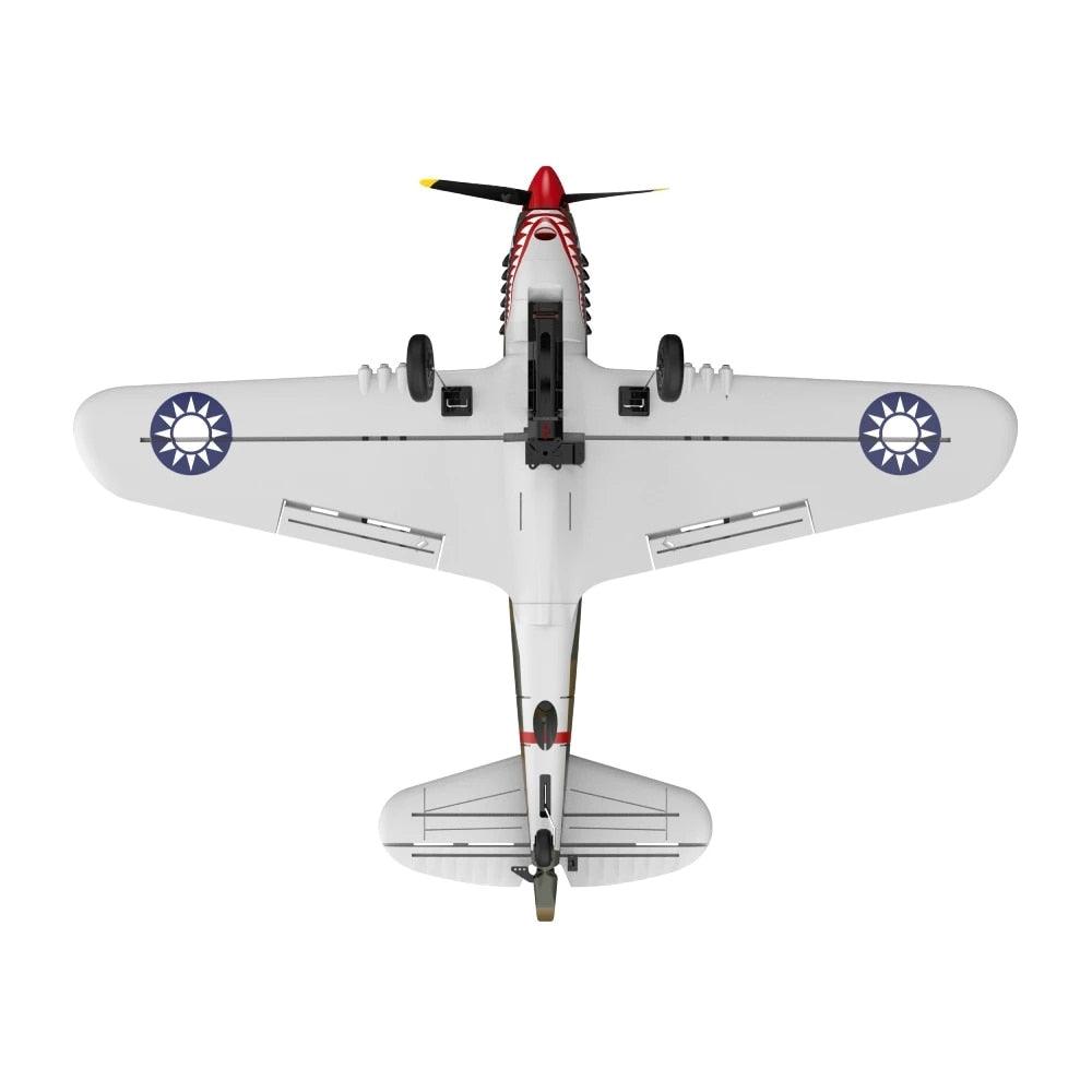 P-40 RC Aircraft P40 Fighter RC Plane - 400mm Wingspan 4CH 6-Axis Gyro One-Key U-Turn Aerobatic RTF RC Airplane Outdoor Toys 1 P-40 RC Aircraft P40 Fighter RC Plane - 400mm Wingspan 4CH 6-Axis Gyro One-Key U-Turn Aerobatic RTF RC Airplane Outdoor Toys